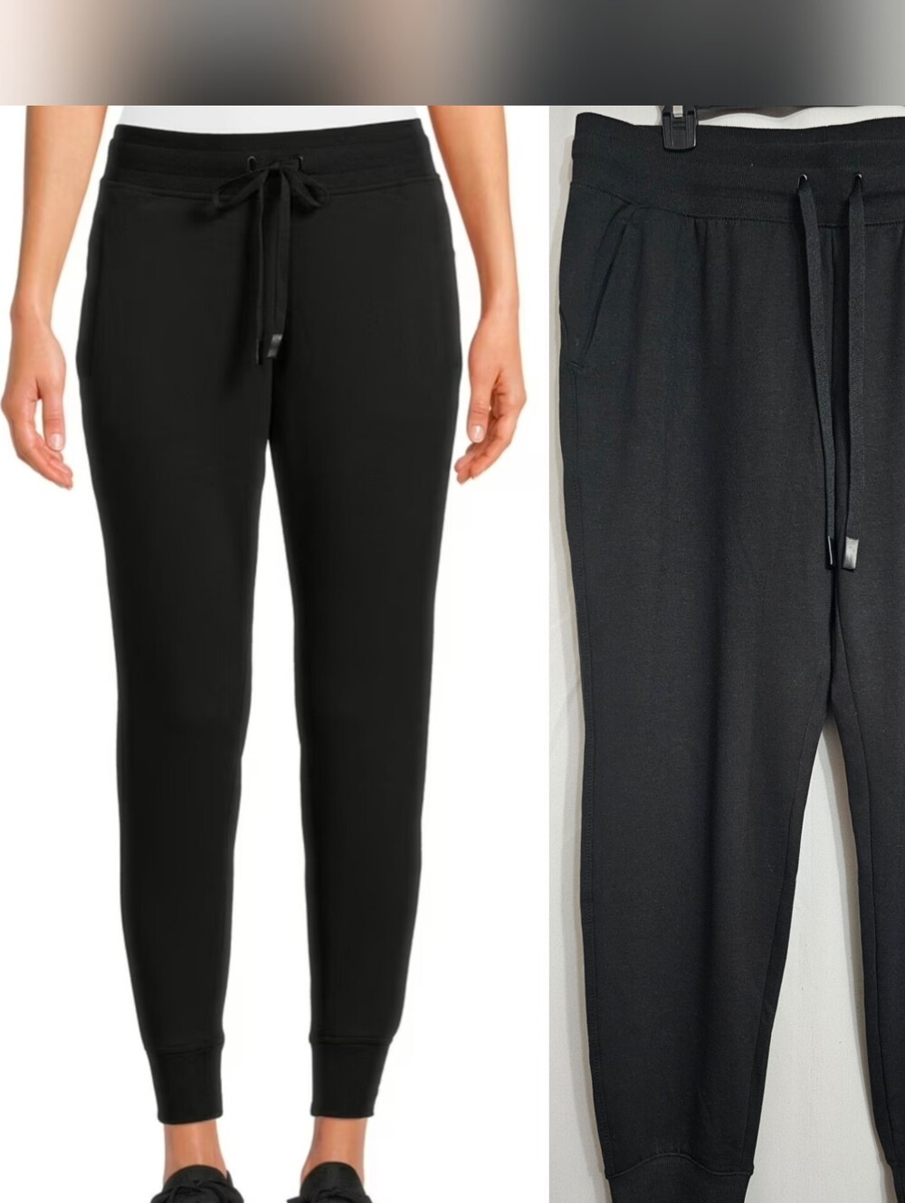 Soft Jogger Sporty Athleisure Women's Size Large 12-14 Black Soot New